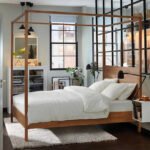 Yttervag Four-poster bed frame