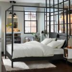 Yttervag Four-poster bed frame